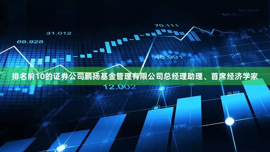 排名前10的证券公司鹏扬基金管理有限公司总经理助理、首席经济学家