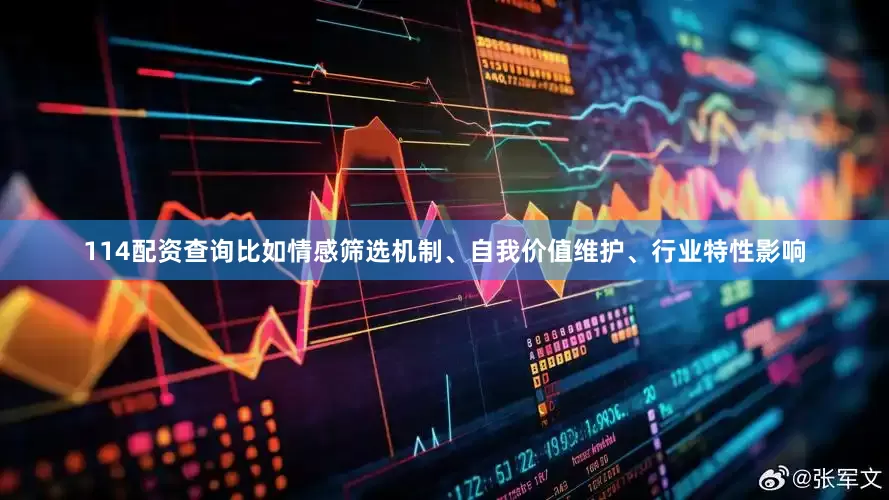 114配资查询比如情感筛选机制、自我价值维护、行业特性影响